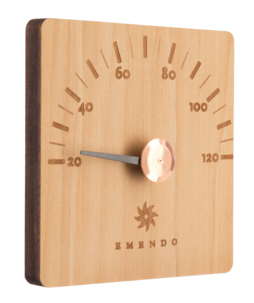 Bastutermometer trä