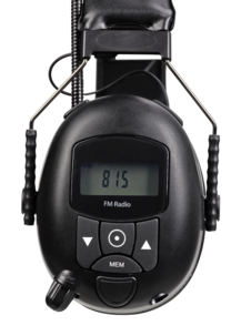 Hørselvern med radio