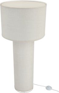 Northlight Didrik gulvlampe, lin og metall