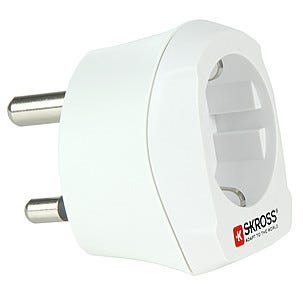 SKROSS reiseadapter Europe to South Africa