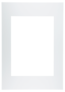 Passepartout 70 x 100 cm, kartonki, valkoinen