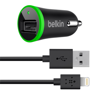 Belkin Lightning 12 V-lader for iPod/iPhone/iPad
