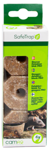 SafeTrap gnagardetektorblock Pro, lockbete för möss