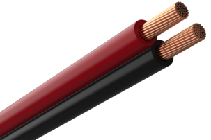 Amokabel, bil- och högtalarkabel 10 m, RKUB 2x6 mm2