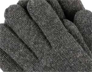 Handskar ull, grå