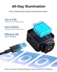 SmallRig Fill Light 5446B portabel videobelysning