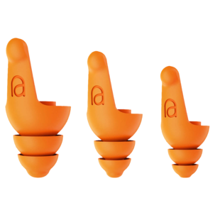 Mixx Work ørepropper i silikon, hørselsvern, 27 dB