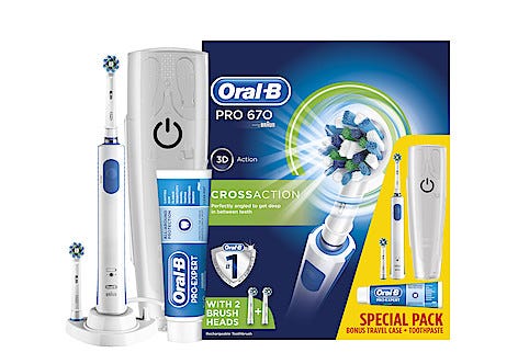 Sähköhammasharja Braun Oral-B PRO 670 Special pack