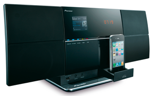 Musikanläggning med iPod-/iPhonedocka Pioneer X-SMC3-K AirPlay