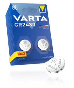 Varta CR2430 litiumbatteri 3 V, 20-pack