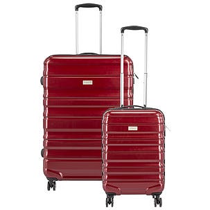 Matkalaukku 2 kpl Asaklitt, punainen