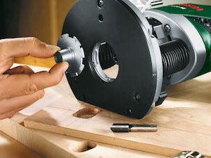 Bosch POF 1200 AE håndoverfres, 1200 W