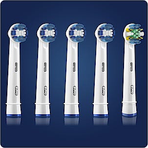 Børsthode, refill Oral-B Precision Clean 4+1
