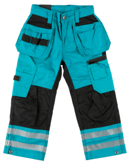 Lasten työhousut, petrooli