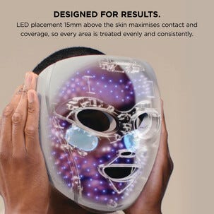 Shark CryoGlow LED-mask med kylande ögonbehandling