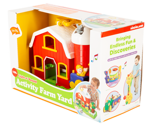 Bondgård med djur och ljud