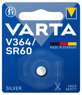 Varta V364/SR60 Hopeaoksidiparisto 1,5 V