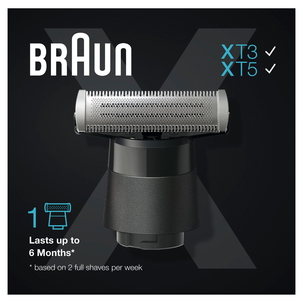 Braun XT10 rakhuvud