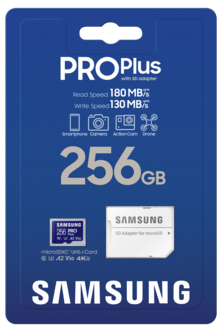 Samsung Pro Plus microSD-kort