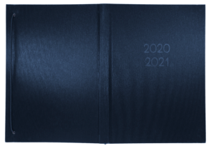 Viikkokalenteri A5 2020-2021, sininen