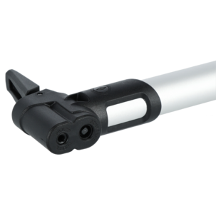 Cykelpump Mini dubbla munstycken aluminium 8 bar