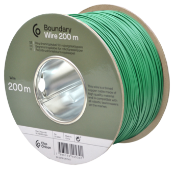 Robottiruohonleikkurin rajakaapeli