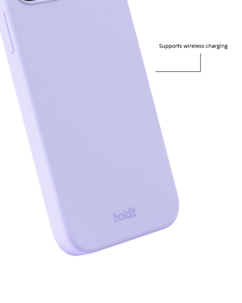 Mobilskal silikon för iPhone 14, Holdit Lavender