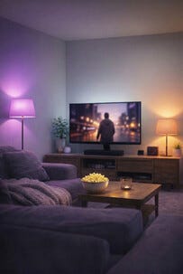 Deltaco Smart LED-mignonpære RGB, E14 4,9 W dimbar