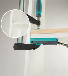 Wolfcraft Undercover Jig, borrjigg för vinklade hål