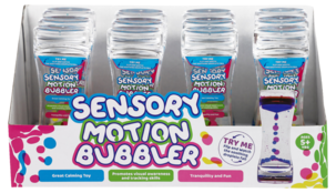 Bubbelrör Bubbles S sensorisk rörelseleksak, från 5 år