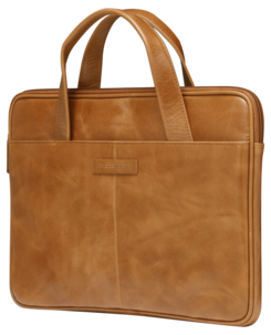 dbramante1928 Silkeborg dataveske i skinn på 13 tommer