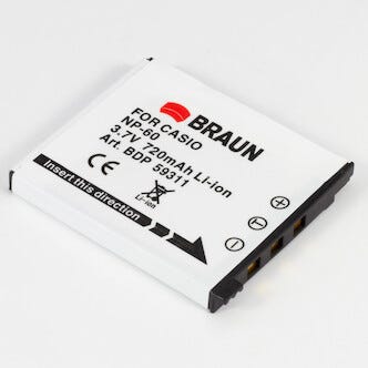 Batteri NP-60 för Casio