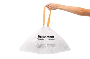 Whisker Litter-Robot 4 søppelposer til kattedo, 50-pakning