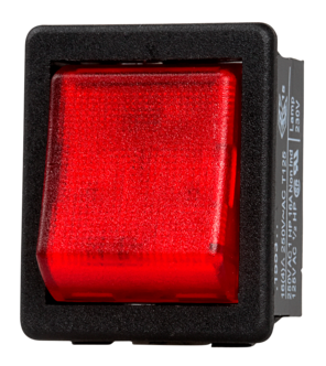 Strömbrytare 2-pol on/off