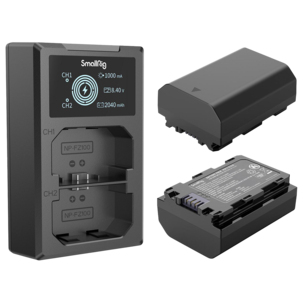 SmallRig 3824 NP-FZ100-batteri og lader for Sony