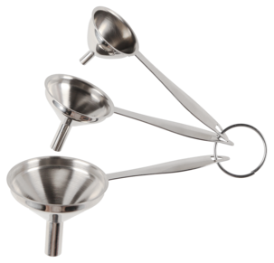 Rostfri tratt, 3-pack