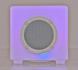 Högtalare med LED-belysning