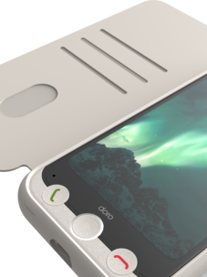 Doro Aurora Wallet Case lommebokdeksel til A30 / A31