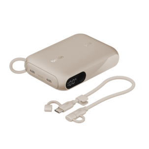 Belkin BoostCharge powerbank 10000 mAh med display