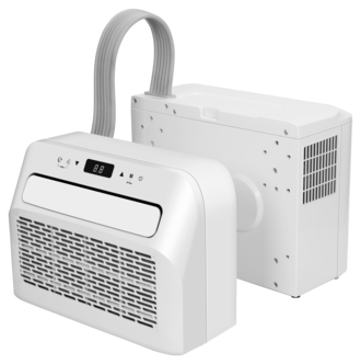 Portabel AC för husvagn och husbil, med slang 