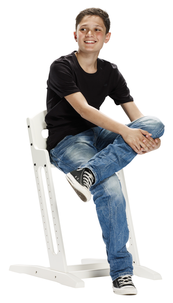 BabyDan barnestol, hvit