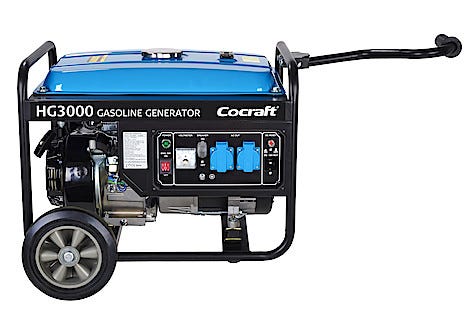 Generaattori bensiinillä Cocraft HG 3000