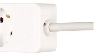 5-osainen jatkojohto, virtakytkin, 1,4 m