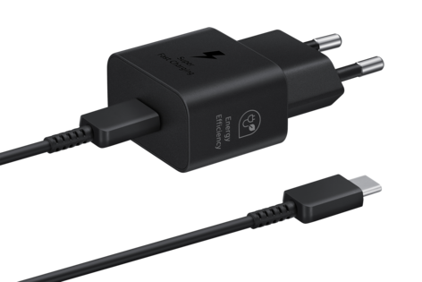 Samsung Power Adapter USB-C med ladekabel, 25 W