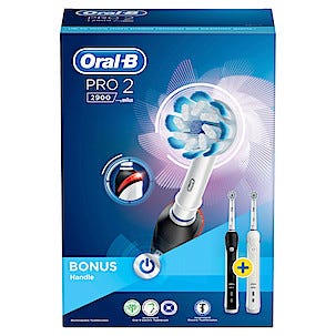 Sähköhammasharja Oral-B PRO 2 2900, 2 kpl