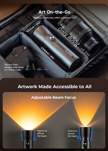 SmallRig RF 10C LED-videolampe effektlampe