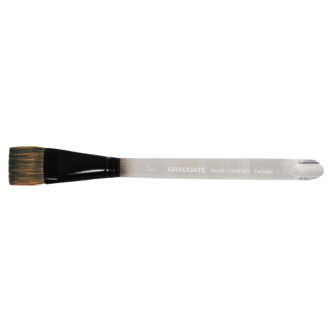 Daler-Rowney Graduate akvarellpensel platt