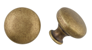 Rund knott, antikk, gull