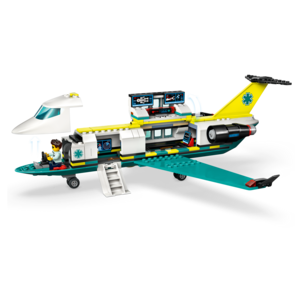 LEGO City Luftambulansefly med medisinsk laboratorium 60465, 6 år
