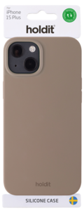 Mobildeksel silikon for iPhone 15 Plus, Holdit